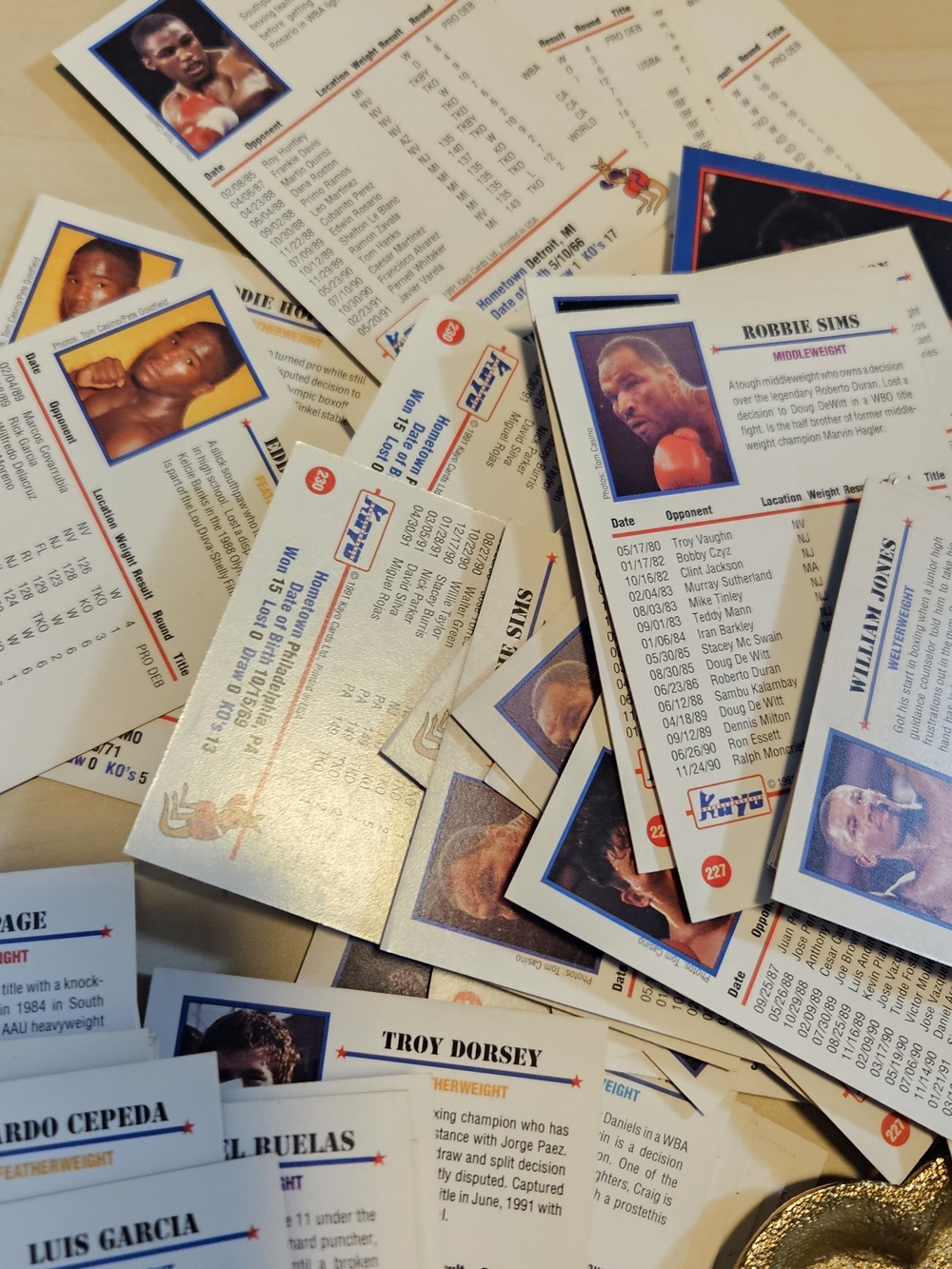Boxing Trading Cards- Multi-Color - Collection